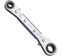 Chiave a cricchetto con piastra TOP 4 dimensioni 13X17・19X21 mm PRW-6 20° ali...