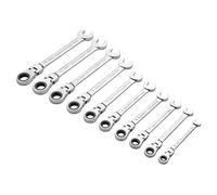 CHIAVE A CRICCHETTO CON TESTA SNODATA JETECH TOOL Set di 10