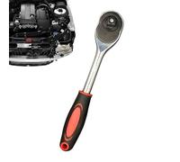 Chiave a cricchetto da 1/2 pollice, impugnatura a cricchetto da 1/2 pollice | Chiave a cricchetto reversibile a sgancio rapido - Utensile manuale in acciaio con impugnatura a cricchetto con impugnatur