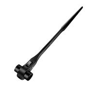 Chiave a cricchetto da 10-32 mm Presa a punta Adattatore per presa regolabile Strumento manuale Chiave a cricchetto a punta Doppio uso Coppia elevata Set di livello professionale Set metrico