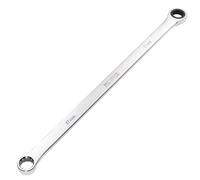 Chiave A Cricchetto Doppia Anello Extra Lunga 17Mm Metric Chrome 27774