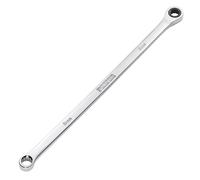 Chiave A Cricchetto Doppia Anello Extra Lunga 8Mm Metric Chrome 27765