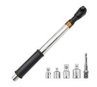 Chiave a cricchetto elettrica Offset Ex, prolunga per Chiave a cricchetto elettrica da 1/2 Pollice con 5 adattatori, Chiave a cricchetto con Trasmissione a Catena in Lega di Acciaio, Strumento per