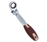Chiave a cricchetto flessibile ad anello chiuso flessibile 19 mm con testa bl...