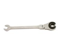 Laser Tools 5233 Flessibile Tubo Freno Chiave a Cricchetto 11mm