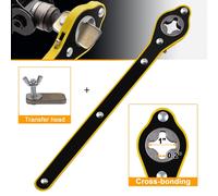 Chiave a cricchetto forbice auto garage pneumatico ruota chiave a strappo manigl