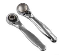 Chiave a Cricchetto in Lega 2pz 1/4 Pollice Compact | 72 denti per angolo minimo, 2 , 6.35mm hex, per ideale spazi stretti, azione rapida