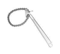 Chiave a cricchetto multiuso per auto resistente Strumenti di montaggio per tubi reversibili Impugnatura a denti fini Chiave regolabile a denti fini Chiave per cintura Base in nylon Tubo regolabile