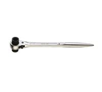 Chiave a cricchetto per ponteggi cromata dim. 21 x 22 mm codice 93C marca BETA