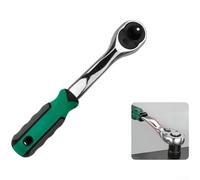 Chiave a cricchetto per riparazione automatica con movimento di precisione a 72 denti e manico regolabile in lunghezza per uso con bussola da 1/4 3/8 1/2 (1/2)