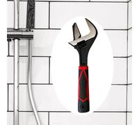 Chiave a Cricchetto per Tubi, Utensile Manuale per Il Bagno, Design Salvaspazio