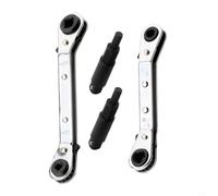 Chiave a cricchetto per valvola del condizionatore d'aria progettata per HVAC e valvola di refrigerazione RepFor Air con diverse dimensioni e cambio rapido della direzione