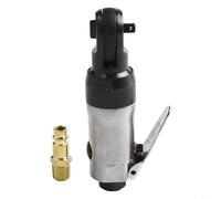 Chiave a cricchetto pneumatica da 1/4", utensile pneumatico da 300 giri/min con coppia da 4,9 m, azionamento quadrato reversibile per riparazione auto, macchinari, 90 psi, metallo, confezione da 2