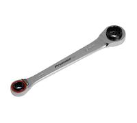 Sealey Cricchetto Anello Chiave 4-in-1 Reversibile Metrico Platino Serie AK63948