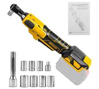 Chiave a cricchetto senza fili da 1 cm per batteria DeWalt 20 V (senza batteria)