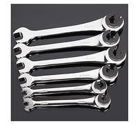 Chiave a cricchetto, Set di Chiavi a cricchetto 1Pc 8-19 mm Tubi Flessibili Testa a cricchetto Set di Chiavi a cricchetto per Tubi Chiave combinata a cricchetto Chiave a Tubo per i