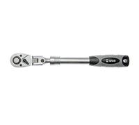 Chiave a cricchetto telescopica a snodo da 1/2", 72 denti, conforme alla norma DIN 3122, lunghezza da 350 a 490 mm. | WGB Das Werkzeug