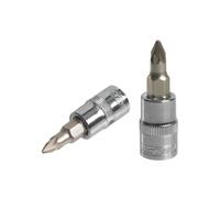 Chiave A Cricchetto ULTIMATE® POZIDRIV® 1/4'', L.37 Mm - PZ3