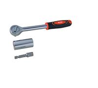 CHIAVE A CRICCHETTO UNIVERSALE VALEX 45 DENTI MOBILI C/ADATTATORE 1461760