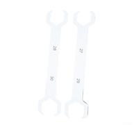 Chiave a doppia estremità aperta per installazione di rubinetti e lavelli a pavimento con metallo temprato e bloccaggio antiscivolo per migliorare la precisione di installazione