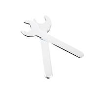 Chiave a estremità aperta con placcatura sottile con manico ergonomico piatto per spazio ristretto e presa sicura del bullone Sottile zincatura estremità aperta