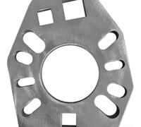 Chiave a flangia resistente, 8 scanalature, 1,3 cm | Acciaio inossidabile 304, resistente alla ruggine, elevata capacità di coppia, impedisce la spogliatura, lunga durata