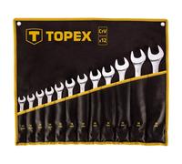 Chiave a forchetta 13-32 mm, set di 12 pezzi.
