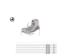 Chiave A Forchetta Per Barre Dinamometriche 604B/5 604B/10 - Beta 641