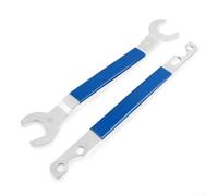 Chiave a frizione per ventola in cromo vanadio blu per BMW 32 mm e 36 mm design a doppia testa Set di strumenti di riparazione automobilistica con finitura antiruggine per rimozione dadi ventola di