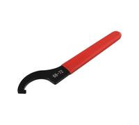 Chiave a gancio di tipo C per dadi rotondi da 38 mm a 42 mm, compatibile con macchine e applicazioni idrauliche, struttura in acciaio al carbonio (C 68-72 mm)