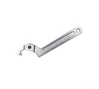 Chiave a gancio regolabile in acciaio al cromo vanadio, per accordatura degli urti e dadi delle infrastrutture idriche (testa rotonda 32-76)
