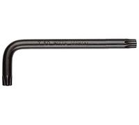 Chiave a gomito Torx, realizzata in acciaio, dal design ergonomico, ideale per accedere a spazi ristretti nei lavori di meccanica e manutenzione.