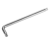 Chiave a gomito Torx T7 in acciaio al carbonio, design ergonomico, testa magnetica, ideale per lavori in spazi ristretti e montaggio di componenti.