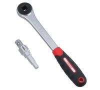 Chiave a gradini per radiatore + cricchetto 10 - 21 mm valvole alette nippli ...