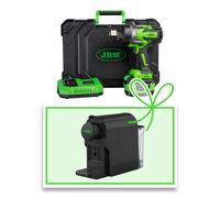 CHIAVE A IMPATTO 1"" 2300NM BRUSHLESS A BATTERIA CON CUSTODIA + MACCHINA DA CAFF