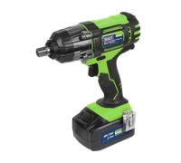 Chiave A Impatto Senza Filo 18V 3Ah Litio 1/2"Sq Drive Hi-Vis - Sealey CP400LIH