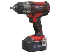 Chiave A Impatto Senza Filo Sealey 18V 3Ah Litio 1/2"Sq Drive CP400LI