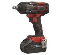 Chiave A Impatto Senza Filo Sealey 18V 4Ah Litio 1/2"Sq Drive CP650LI