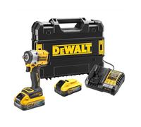Chiave a impulsi DEWALT 2-18V-5AH, batteria POWERSTACK DCF921H2T