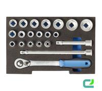 Chiave a Incasso 1/2 IN 1/2 L-BOXX 136 Modulo GEDORE 1100 CT1-19