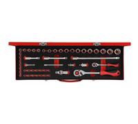 Chiave a Incasso 1/4+1/2 49-teilig GEDORE R46004049