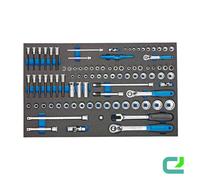 Chiave a Incasso 1/4 3/8 1/2 Check-Tool-Modul 91-teilig GEDORE 2005 CT4-U-20