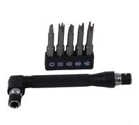 Chiave a L a 90 gradi, 6 pezzi, 50 mm, set di punte per cacciavite con testa triangolare, Y, U, a tre e quattro punte, per riparazioni di elettrodomestici e giocattoli