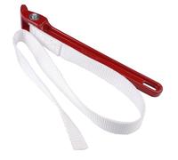 Chiave a Nastro 30 cm, Alluminio Regolabile Chiave per Filtro Olio con Cinturino in Nylon 88 cm, Maniglia Antiscivolo Chiave a Cinghia per Stringere o Allentare Filtri Dell'Olio, Soffioni Doccia, Tubi