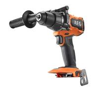 AEG - Trapano avvitatore a percussione 18 V BRUSHLESS "Heavy duty", 141 Nm, mandrino in metallo 13 mm, impugnatura aggiuntiva, anti-kickback, senza batt, né caricatore, in cartone
