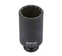 Chiave a percussione SONIC 1/2" 35 mm 12-kant tief