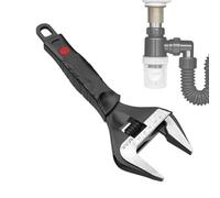 Chiave a regolabile | Grande bocca Lap Key Forged per ingranaggi, workshop, fai da te | Outil -Multifonation Robbuste et Pratique pour Travaux diversi