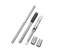 Chiave A Ruote 4 In 1 - Strumento Per Rimuovere Dadi,Estrazione Robusta Con Spina Adattatore Rimovibile Per Meccanico Di Ruote Di Camion All Mount