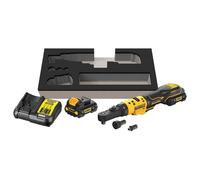 Chiave A Scatto XR 12V 3 Ah Li-Ion 1/4", 3/8" E HEX 1/4" - Pack "GFN" DEWALT