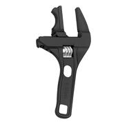 Chiave a scimmia con filettatura larga - grande rubinetto, strumento per tubi regolabili, chiave per tap, sottile e leggera, per la riparazione di tubi da bagno e pipeline domestiche da 6